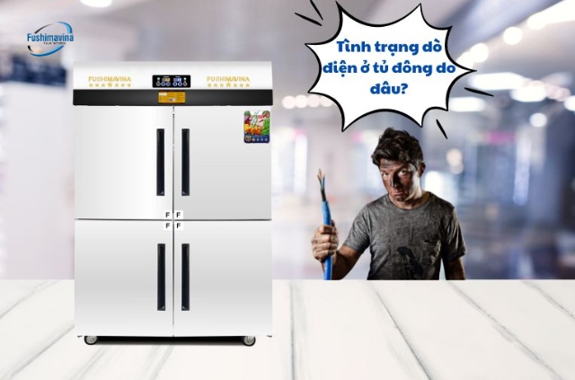 Tìm hiểu nguyên nhân gây ra tình trạng rò điện ở tủ đông.