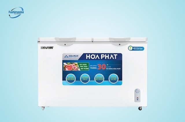 Tủ đông nắp dỡ đựng hải sản Hòa Phát Inverter HCFI 606S2Đ2