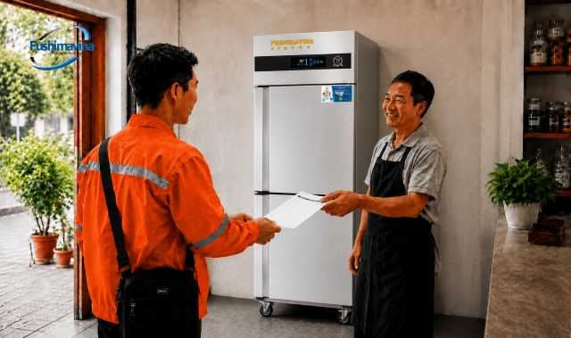 Hệ thống hỗ trợ cài đặt nhiệt độ riêng cho từng khoang đông và mát.