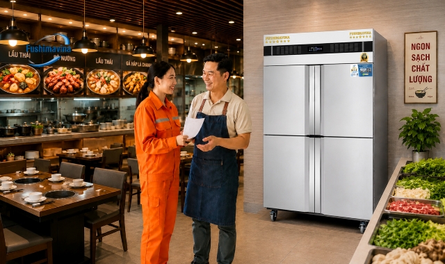Cơ chế giữ lạnh và tự điều chỉnh giúp giảm điện năng tiêu thụ khi bảo quản thực phẩm.