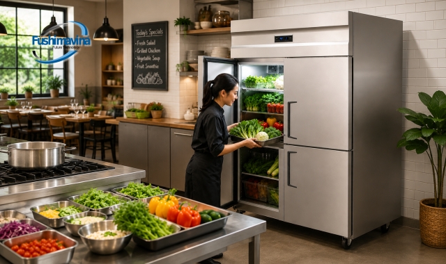 Tủ Mát 4 Cánh Lạnh Trực Tiếp 25 Các mô hình kinh doanh phù hợp sử dụng tủ mát 4 cánh FSM-TM4C dung tích 1000L.