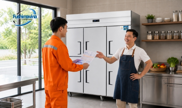 Bảng mạch Inverter giúp tủ mát FSM-TM6C tiết kiệm điện năng.