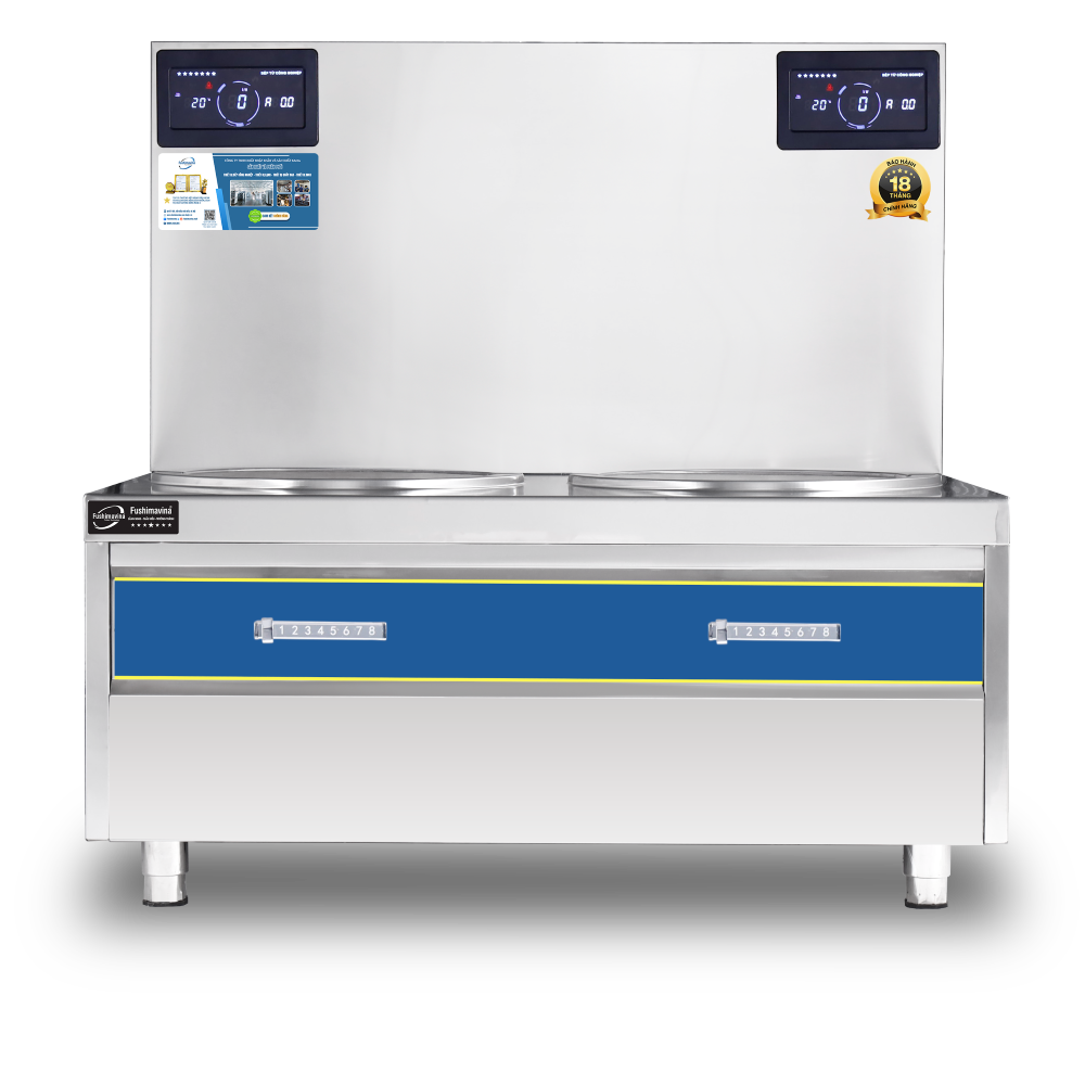 Bếp Từ Công Nghiệp Đôi 12KWx2 Mặt Phẳng 8 bep-tu-cong-nghiep-doi-12kwx2-mat-phang-2