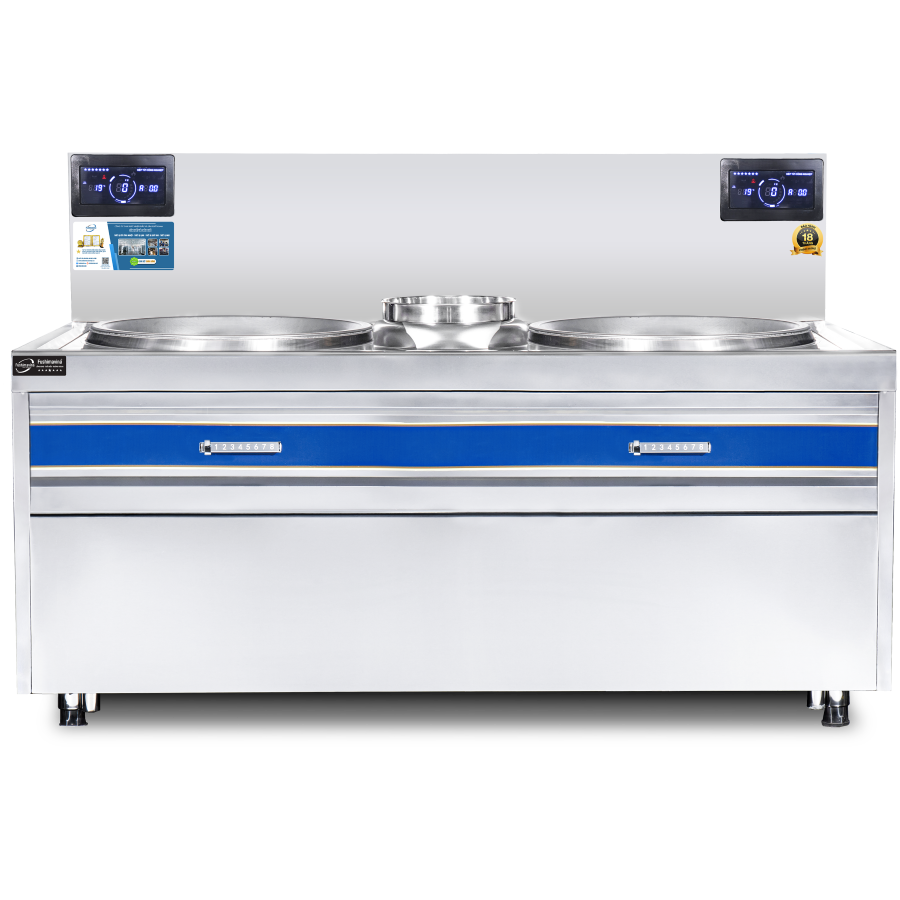 Bếp Từ Công Nghiệp Đôi 15KWx2 Liền Chảo 8 bep-tu-cong-nghiep-doi-15kwx2-lien-chao