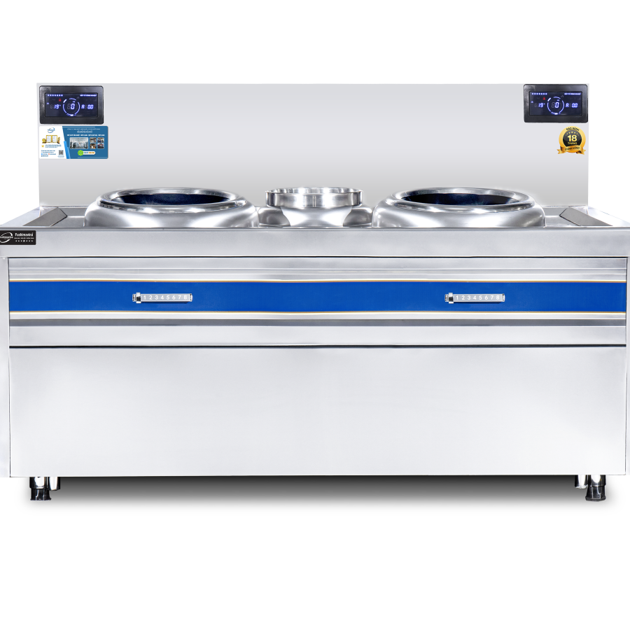 Bếp Từ Công Nghiệp Đôi 15KWx2 Mặt Lõm Phi 500 6 bep-tu-cong-nghiep-doi-15kwx2-mat-lom-phi-500