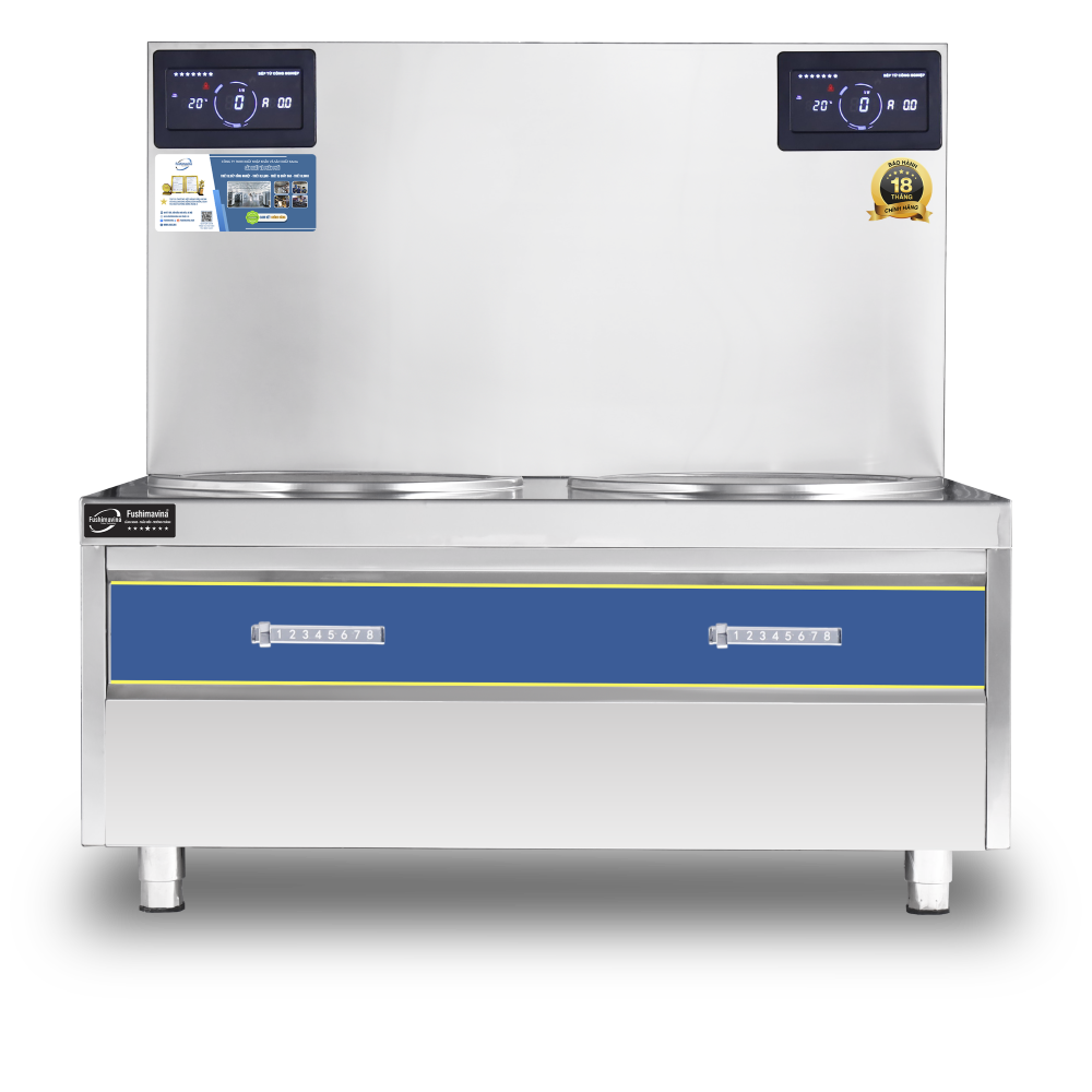 Bếp Từ Công Nghiệp Đôi 8KWx2 Mặt Phẳng 8 bep-tu-cong-nghiep-doi-8kwx2-mat-phang-2