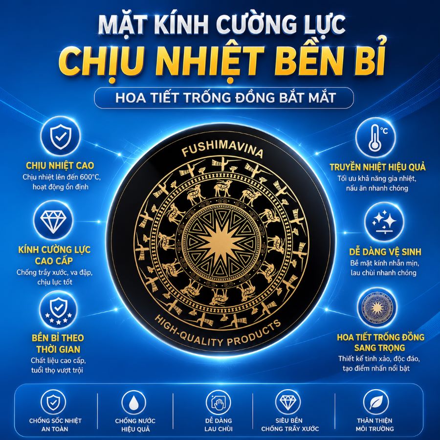 Bếp Từ Công Nghiệp Đơn 12KW Mặt Phẳng 12 bep tu don 12 kw phang (1)