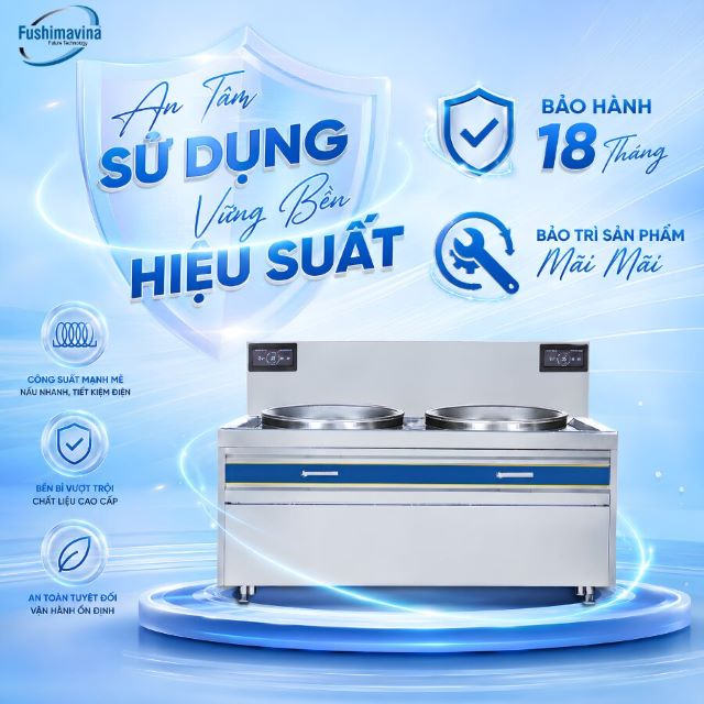 Bếp Từ Công Nghiệp Đôi 12kWx2 Liền Chảo 11 btfsm12tt2p600-bao-hanh-18-thang
