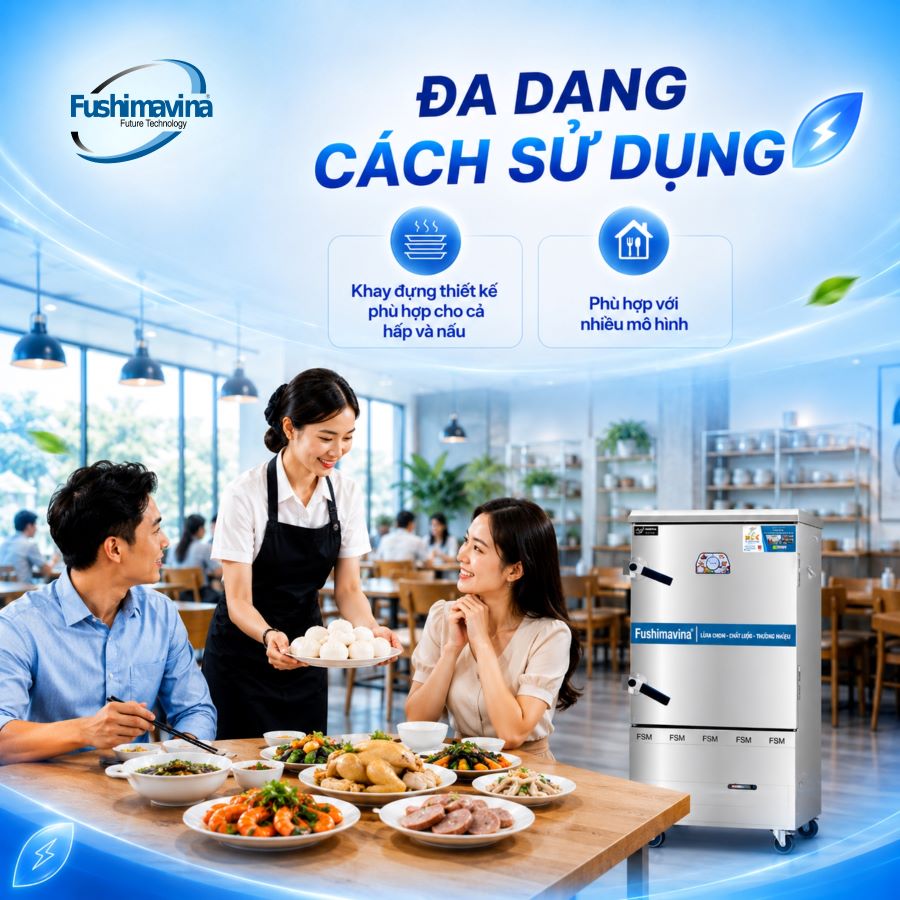 Tủ Nấu Cơm Gas Điện 8 Khay 11 da-dang-cach-su-dung-tu-com-gas-dien-8-khay
