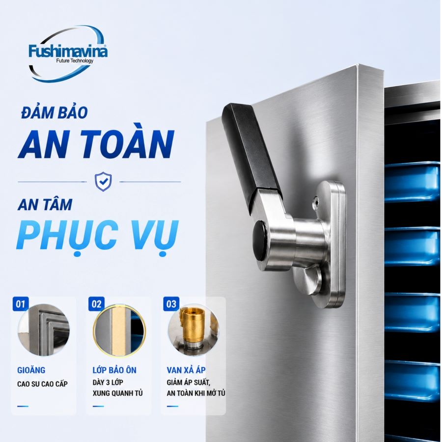 Tủ Nấu Cơm Gas Điện 24 Khay 12 dam-bao-an-toan-tu-com-ga-va-dien-24-khay