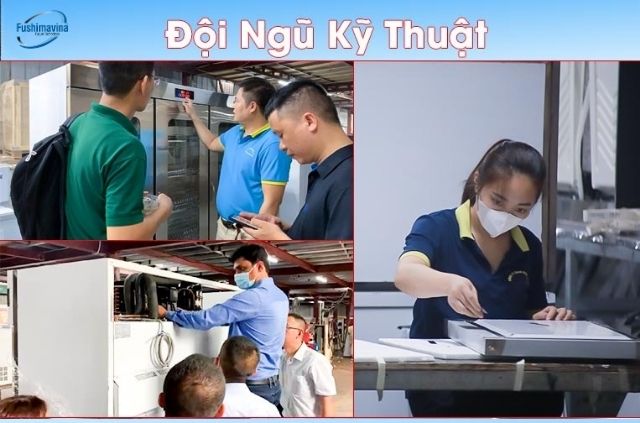 Đội ngũ kỹ thuật viên chuyên nghiệp