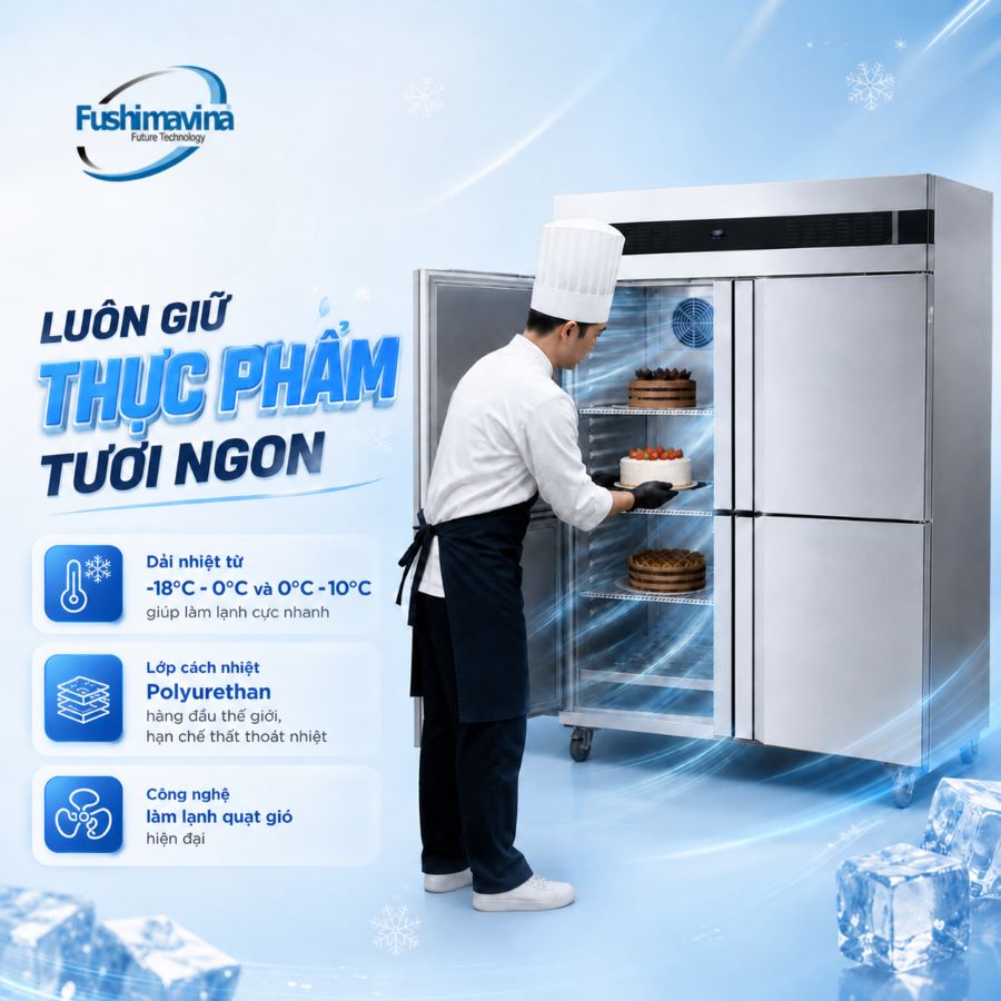 Tủ Đông Mát 4 Cánh 2 Chế Độ Quạt Gió 5 fsm-tdmq1000-giu-thuc-pham-tuoi-ngon