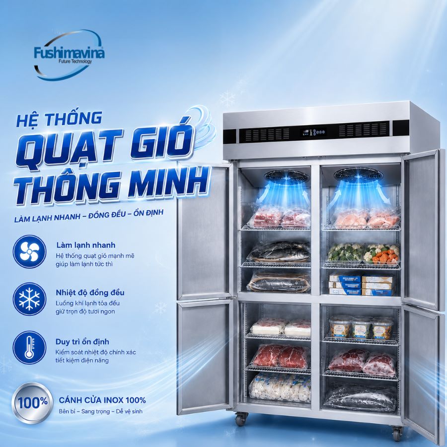 Tủ Đông Mát 4 Cánh 2 Chế Độ Quạt Gió 4 fsm-tdmq1000-quat-gio-thong-minh