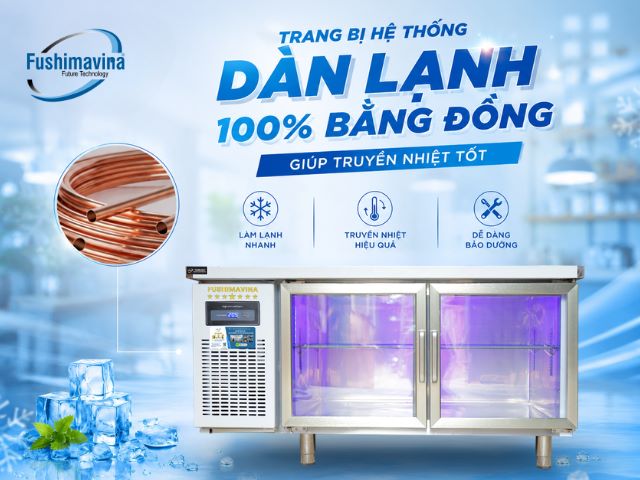 Tủ bàn mát 1m2 cánh kính lạnh trực tiếp 23 fsmblck1m2-co-che-hoat-dong
