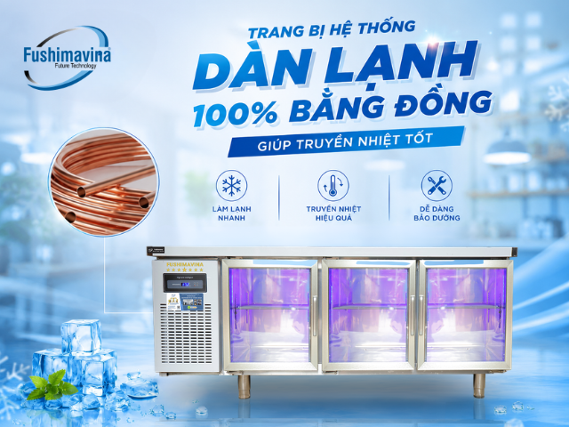 Tủ bàn mát 1m8 cánh kính lạnh trực tiếp 25 fsmblck1m8-dan-lanh-ong-dong