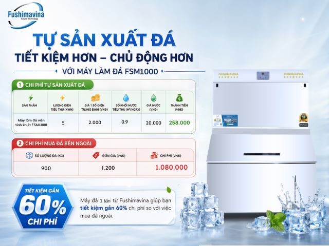 Máy làm đá viên 1 tấn đá bia 25 may-lam-da-bia-1-tan-tiet-kiem-chi-phi