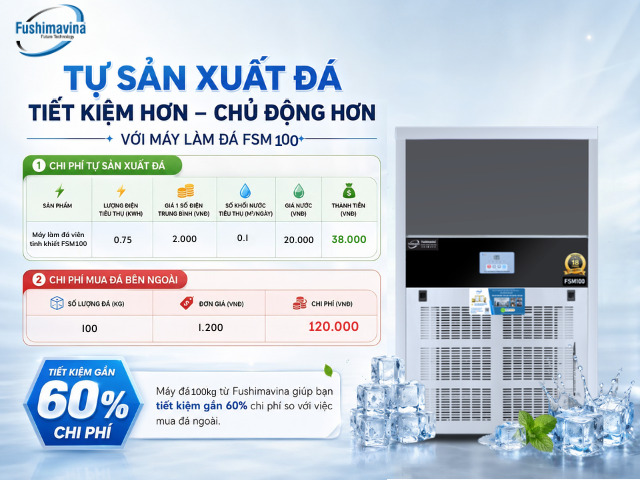 Máy làm đá viên 100kg đá bia 30 may-lam-da-vien-100kg-tiet-kiem-chi-phi