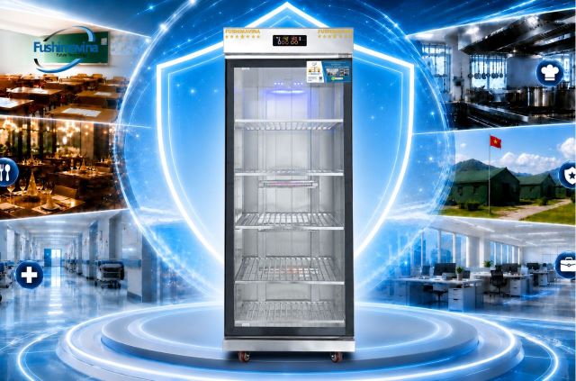 Tủ sấy bát cánh kính 600L 1 lớp 29 model-fsm tsb-1ck1l-su-dung-cho-nhieu-mo-hinh