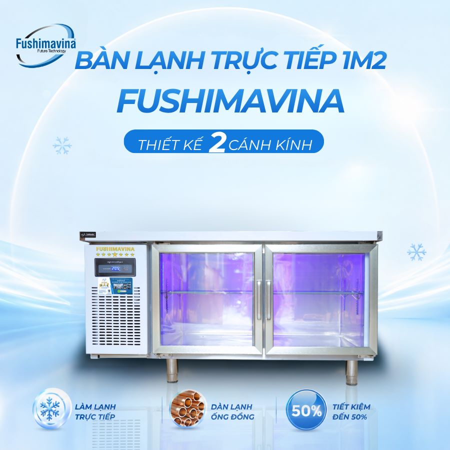 Tủ bàn mát 1m2 cánh kính lạnh trực tiếp 12 tu-ban-mat-1m2-canh-kinh-lanh-truc-tiep-2