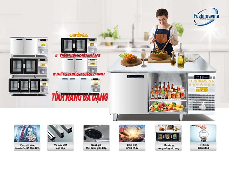 linh kiện bàn lạnh 2m3 nhập khẩu từ thương hiệu nổi tiếng