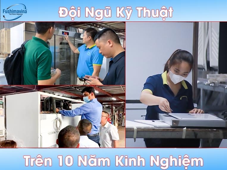 đội ngũ kỹ thuật viên tại Fushima đều có trên 10 năm kinh nghiệm trong nghề