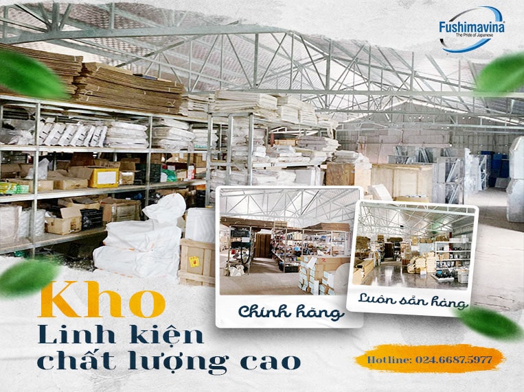 Kho linh kiện đa dạng