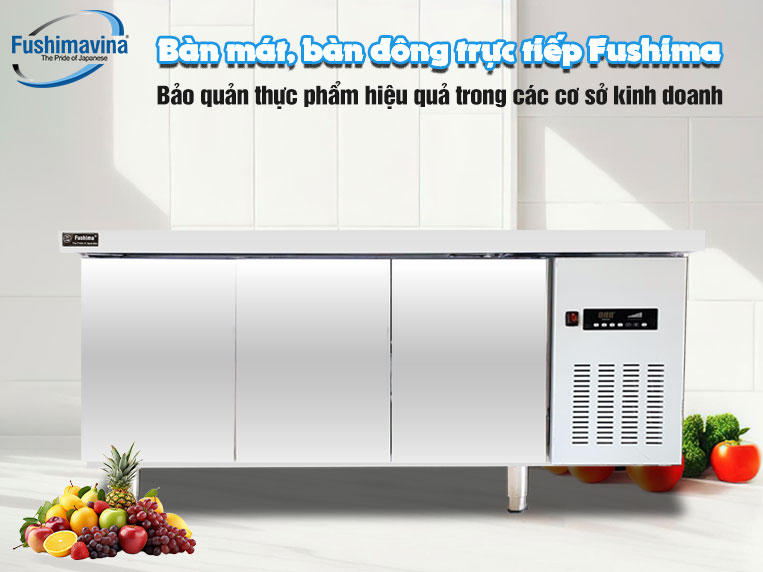 Bàn Mát 3 Cánh 1m8 Lạnh Trực Tiếp 9 Sử dụng bàn mát trực tiếp