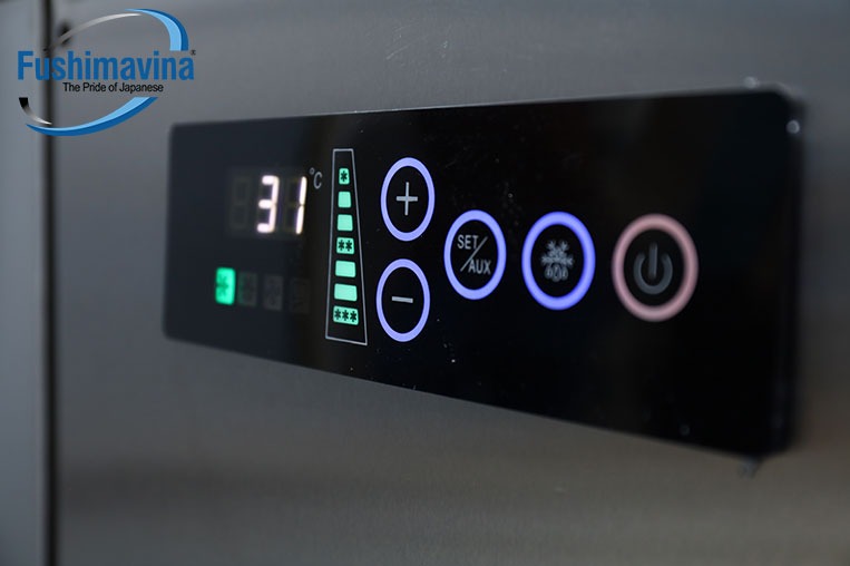 bàn salad 2m3 tích hợp bảng mạch điều khiển thông minh