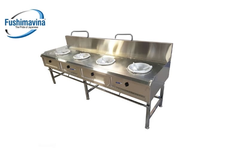 Bếp á 4 Họng Fushima | Uy Tín Số 1 | Bảo Hành 12 Tháng 2 bếp á FSM-BA4HGQ 4 họng