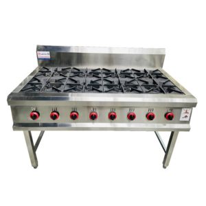 Bếp âu 8 họng chân cao