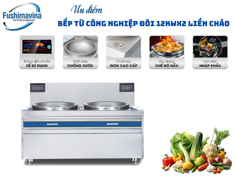 Thiết kế màn hình đèn led thông minh dễ dàng cài đặt chế độ nấu