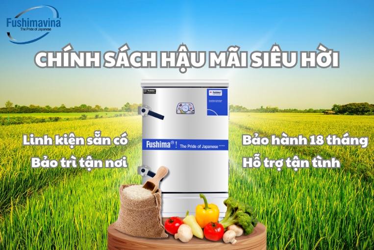 Những chính sách hậu mãi tuyệt vời ở Fushima