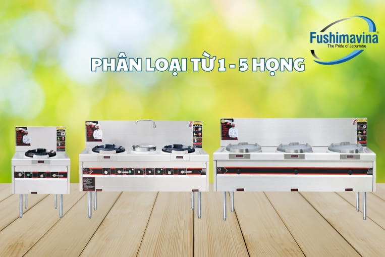 bếp có nhiều phân loại