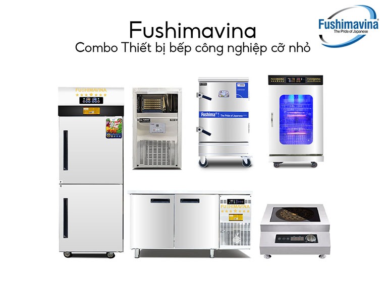 Combo thiết bị bếp công nghiệp cỡ nhỏ 2 combo thiết bị bếp công nghiệp cỡ nhỏ