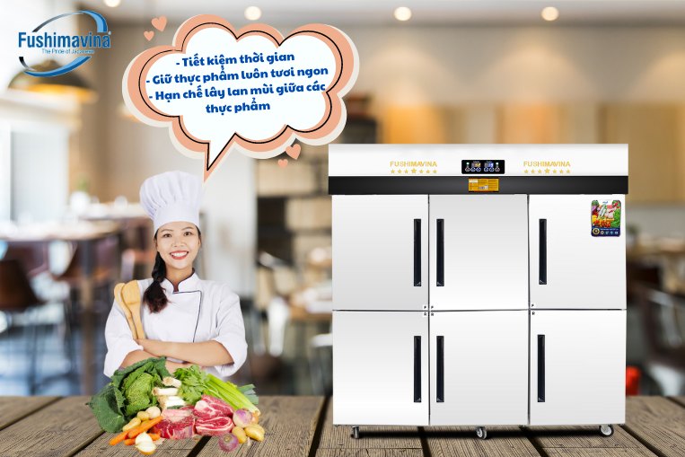  Đánh giá ưu nhược điểm của tủ đông mềm công nghiệp