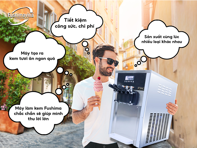 Vệ sinh máy làm kem