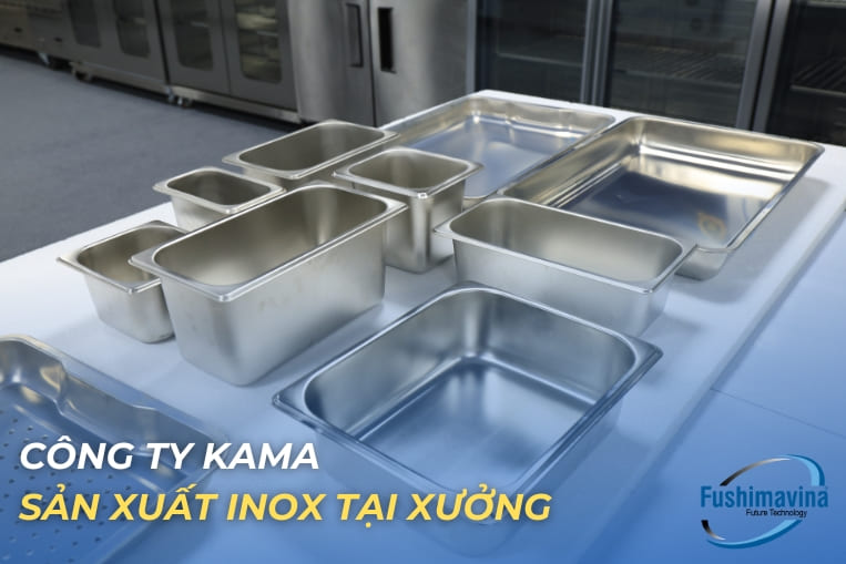 công ty kama sản xuất khay ăn inox