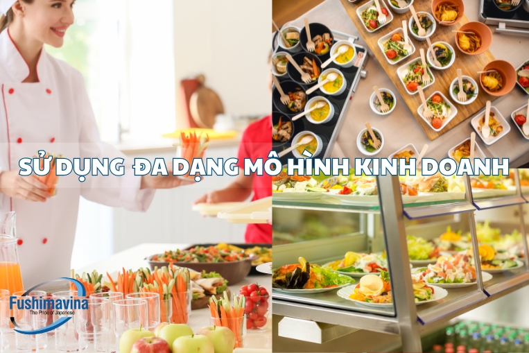 tủ công suất 10 khay có thể đáp ứng nhiều mô hình kinh doanh