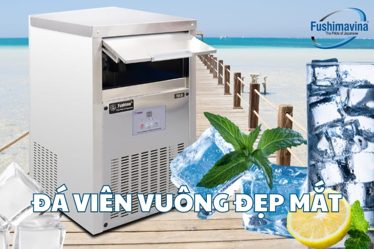 đá vuông cho cốc nước đẹp mắt