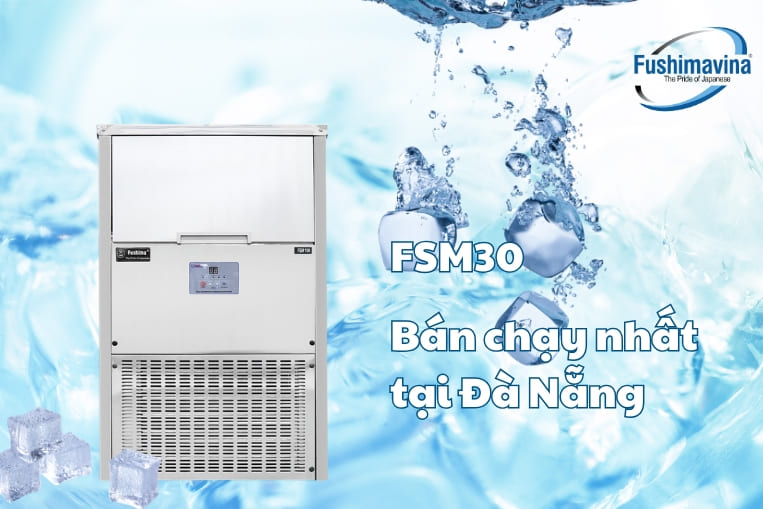 Mua máy làm đá viên Đà Nẵng uy tín. Liên hệ ngay! 8 máy làm đá 30kg tại đà nẵng