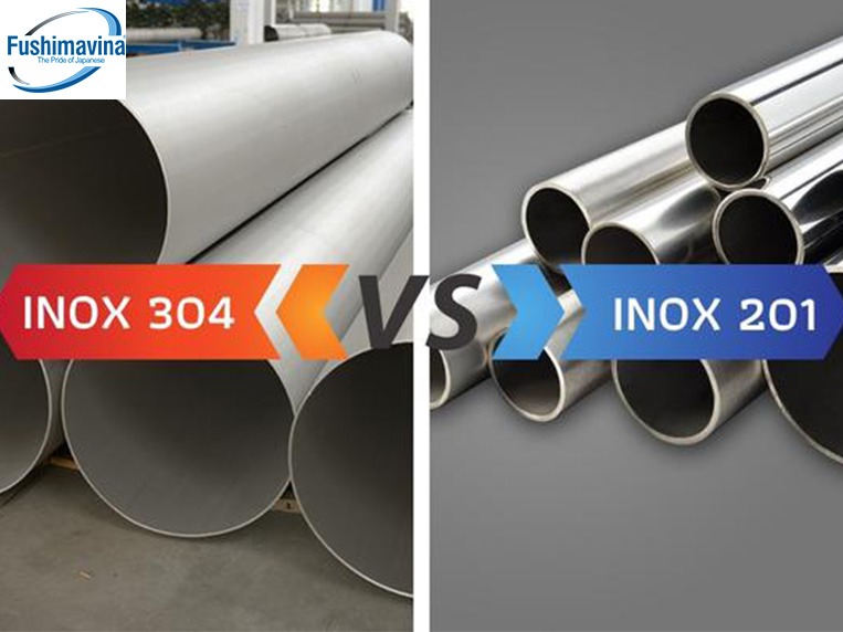 phân biệt inox 304 là 201