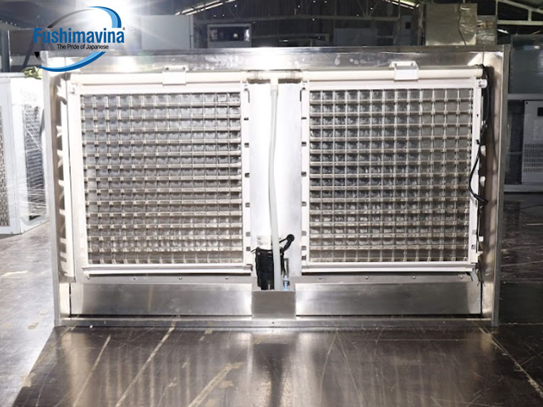 nguyên lý hoạt động của khay làm đá công nghiệp