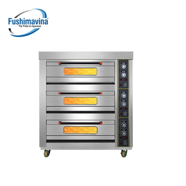 Lò nướng 3 tầng 6 khay 1 Lò nướng 3 tầng 6 khay