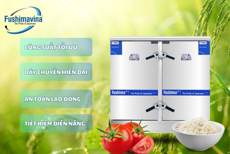 Tủ Nấu Cơm Điện 20 Khay 14 lý do nên lựa chọn Fushima