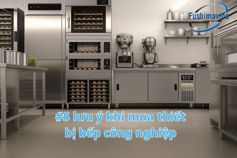 Lưu ý khi chọn mua thiết bị bếp ăn nhà hàng