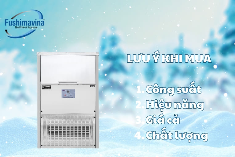 Gợi ý 3 loại máy làm đá Hàn Quốc nên mua nhất mà bạn phải biết 13 Có một vài lưu ý khi mua máy