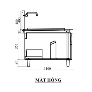 Bếp Từ Công Nghiệp Đôi 20KWx2 Xào Trực Tiếp 19 mat hong bep tu doi chao lien d800 20kw