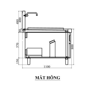 mat hong bep tu don chao lien d800 30kw