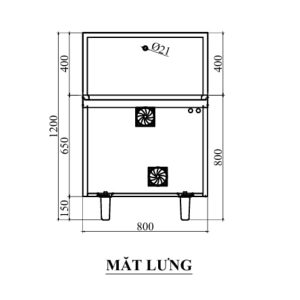 mat lung bep tu don chao lien d600 15kw