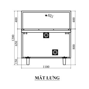 mat lung bep tu don chao lien d800 15kw